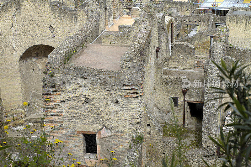 意大利Herculaneum Ercolano scavi的发掘